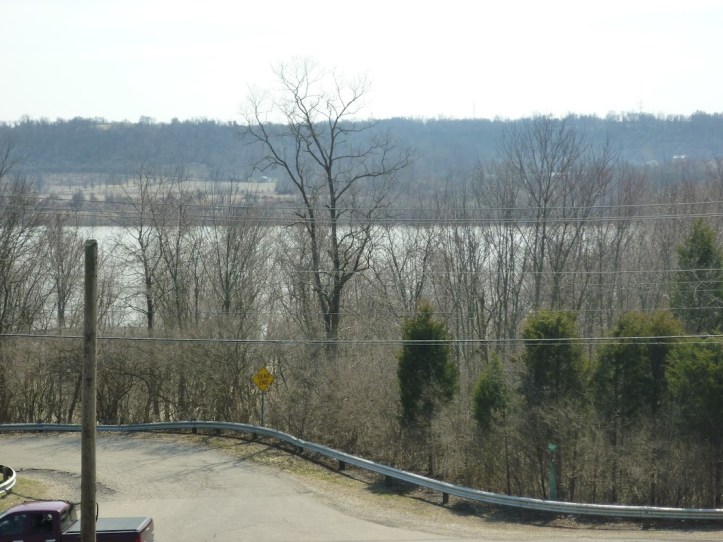 View of the Ohio River from the William Henry Harrison Memorial