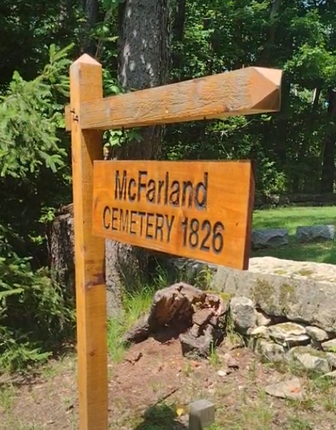 How to Find Historic McFarland Cemetery in Bainbridge Township
