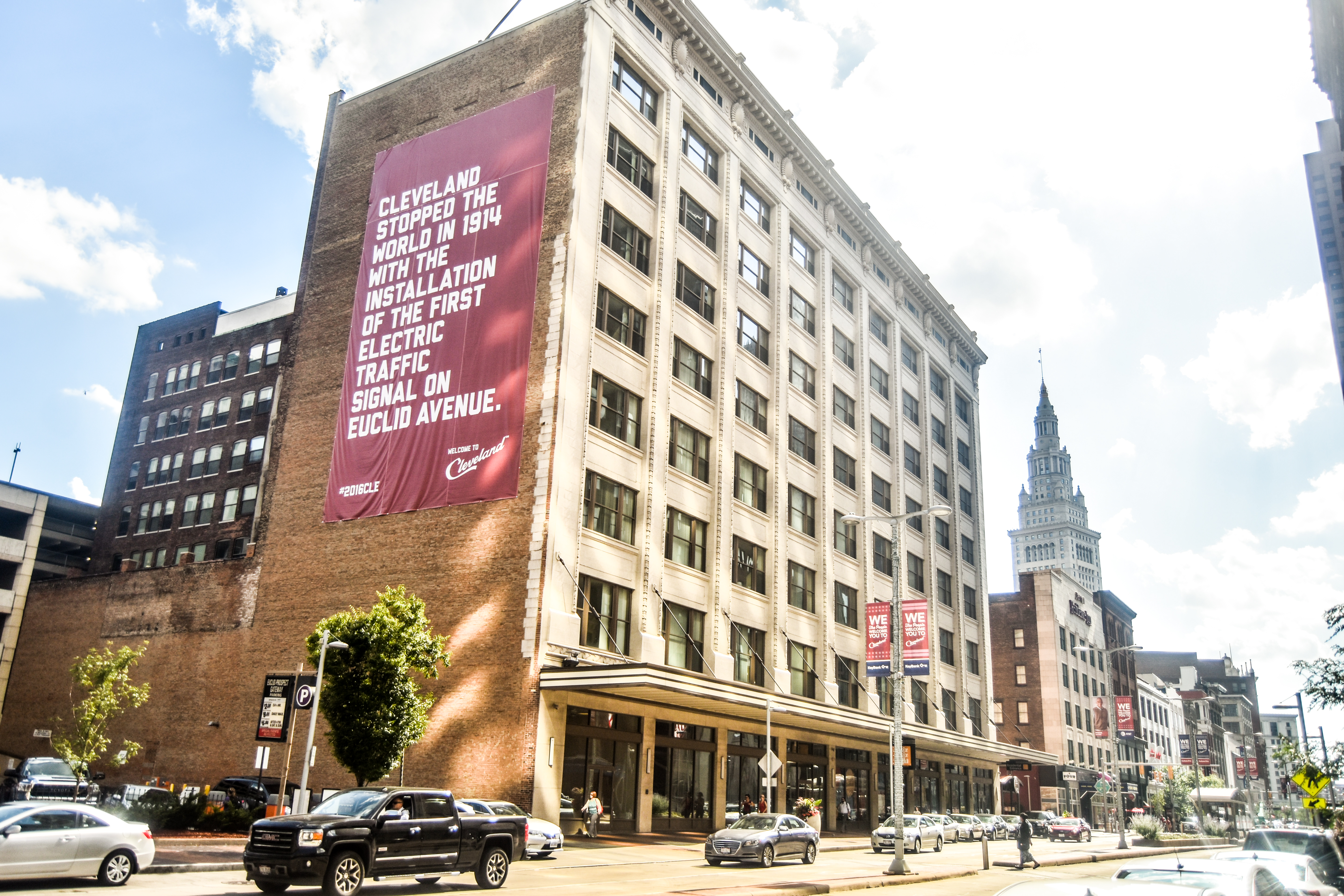 Remnants of Taylor’s Department Store in Cleveland, Ohio
